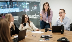 Header for Markets Sales & Trading